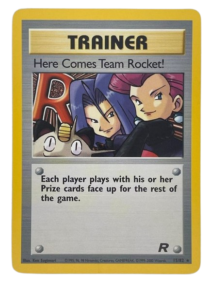 Here Comes Team Rocket 15/82 - Team Rocket Holofoil