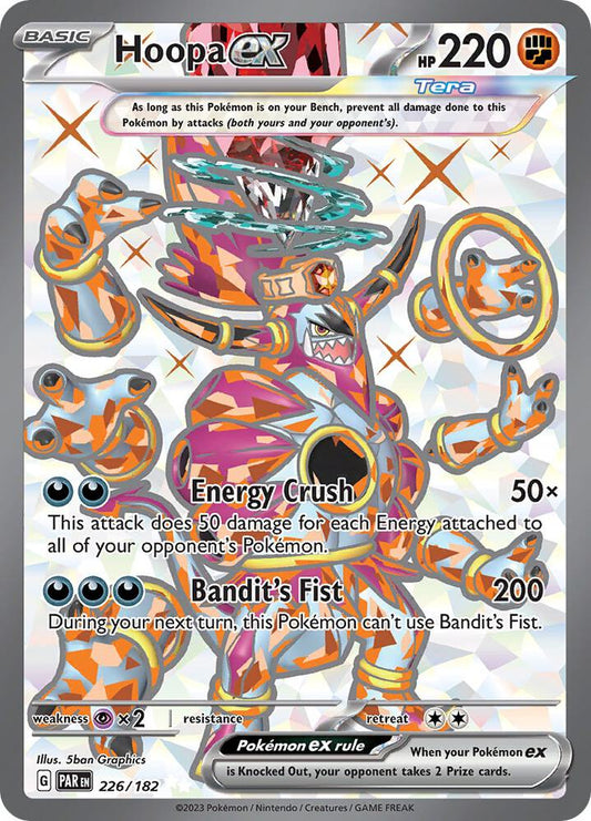 Hoopa EX 226 - Paradox Rift Full Art Pokémon kaart kopen - Elite TCG Shop