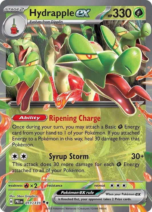 Hydrapple ex - 011/131 - Prismatic Evolutions Pokémon kaart kopen - Elite TCG Shop