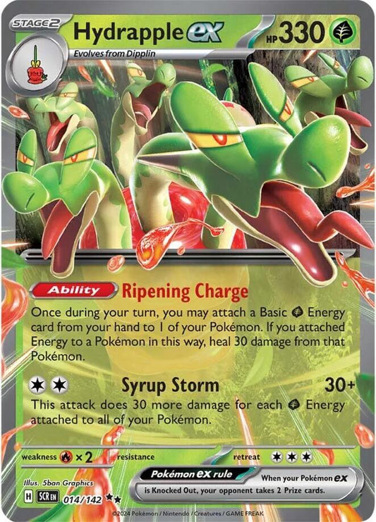 Hydrapple ex - 014/142 - SV07 Stellar Crown Pokémon kaart kopen - Elite TCG Shop