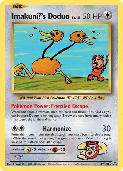 Imakuni?'s Doduo 112 - XY - Evolutions