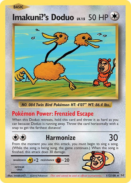 Imakuni?'s Doduo 112 - XY - Evolutions