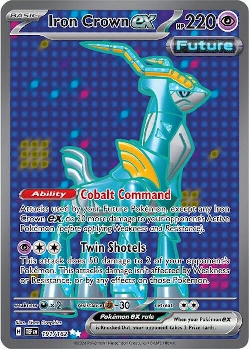 Iron Crown ex 191/162 - Temporal Forces Pokémon kaart kopen - Elite TCG Shop