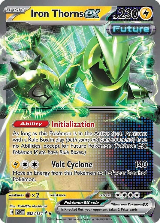 Iron Thorns EX 032/131 - Prismatic Evolutions Pokémon kaart kopen - Elite TCG Shop