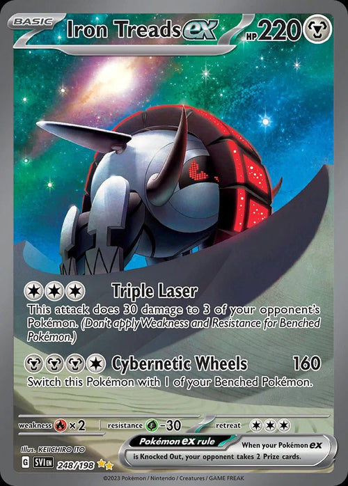Iron Treads ex 248/198 - Scarlet & Violet Base Set