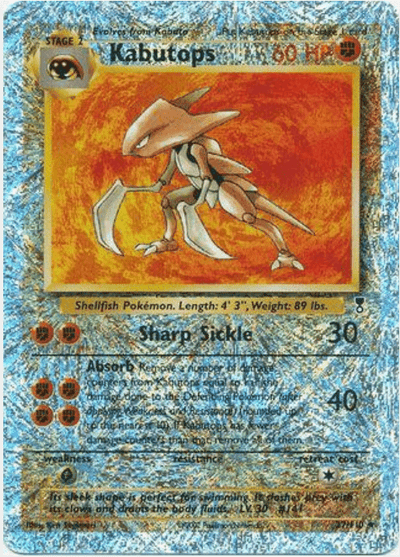 Kabutops 27 - Legendary Collection Reverse holofoil