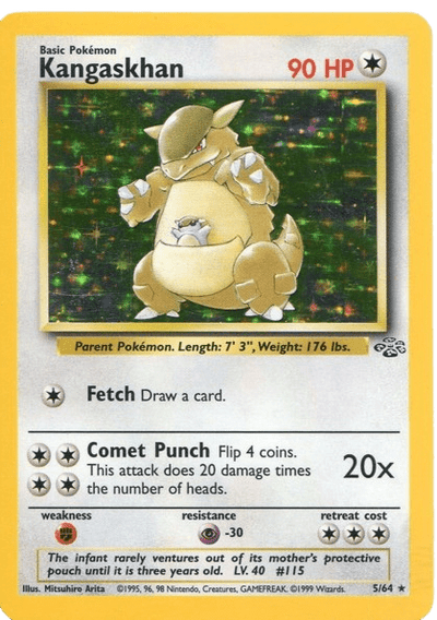 Kangaskhan 5/64 - Jungle Holofoil