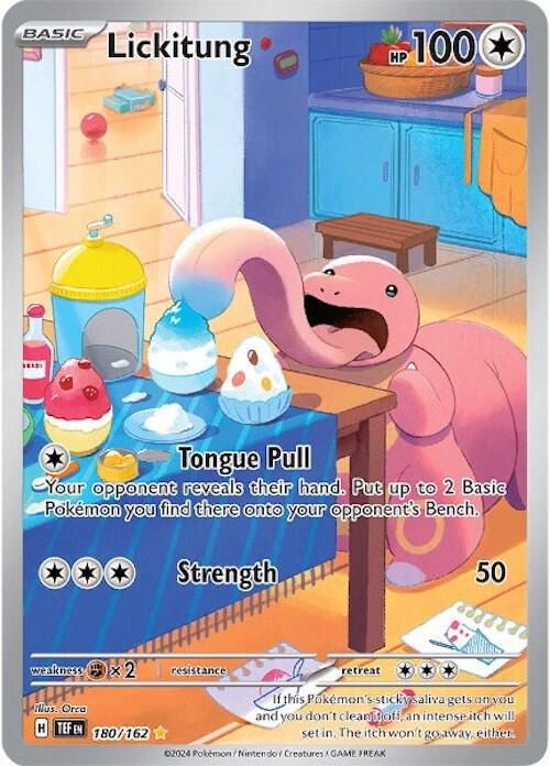Lickitung 180/162 - Temporal Forces Pokémon kaart kopen - Elite TCG Shop