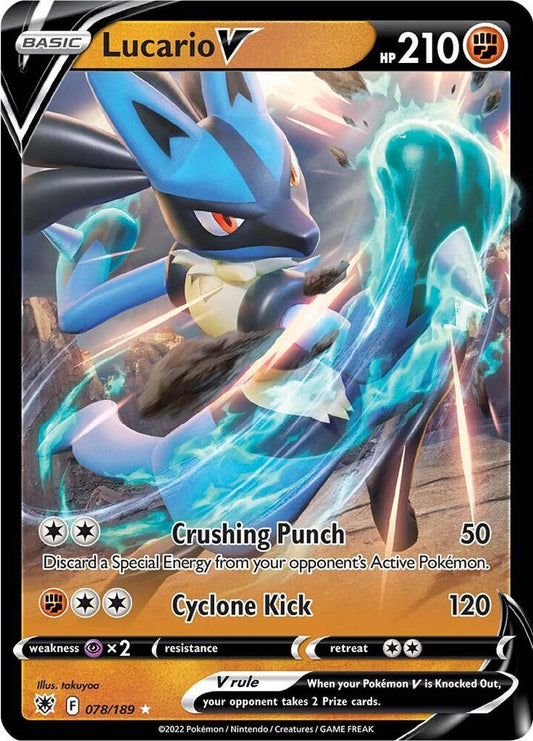 Lucario V 078 - Astral Radiance Pokémon kaart kopen - Elite TCG Shop