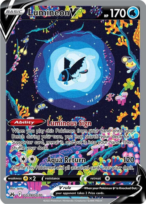 Lumineon V GG39/GG70 - SWSH: Crown Zenith
