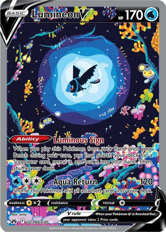 Lumineon V GG39/GG70 - Crown Zenith Pokémon kaart kopen - Elite TCG Shop