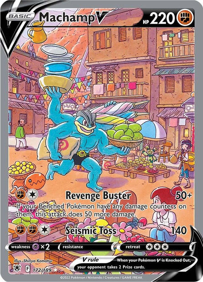 Machamp V 172/189 - Astral Radiance Alternate Art