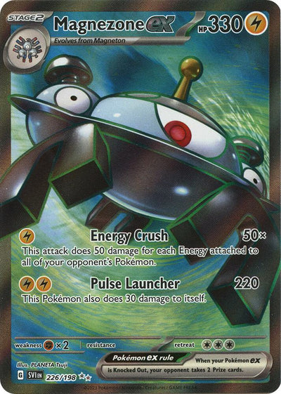 Magnezone EX 226 - Scarlet & Violet Base Set Full Art