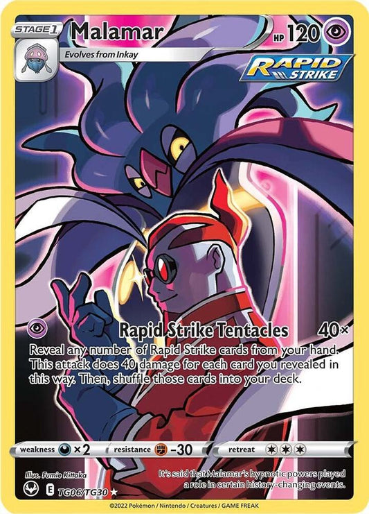 Malamar TG06 - Silver Tempest Trainer Gallery Pokémon kaart kopen - Elite TCG Shop