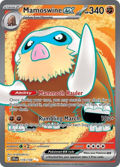 Mamoswine EX 174/159 - SV09 Journey Together