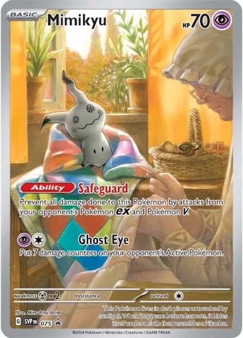 Mimikyu SV075 Promo Pokémon kaart kopen - Elite TCG Shop