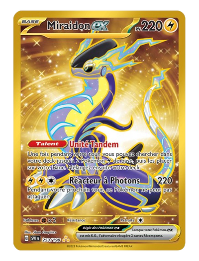 Miraidon ex 253/198 - Scarlet & Violet Base Set