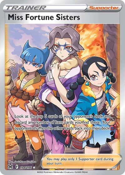 Miss Fortune Sisters 194/196 - Lost Origin Full Art