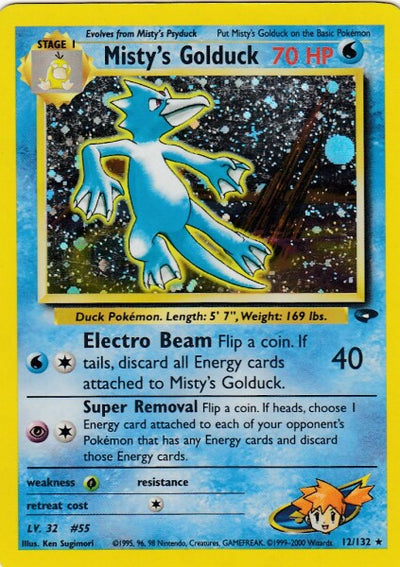 Misty's Golduck 12/132 - Gym Challenge