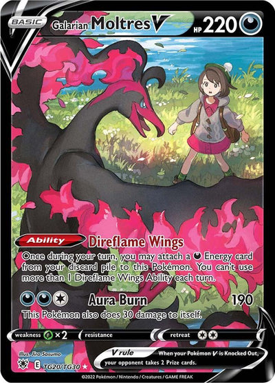 Moltres V TG20 - Astral Radiance Trainer Gallery