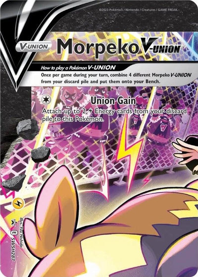 Morpeko V-Union - SWSH287 - SWSH: Sword & Shield Promo Cards