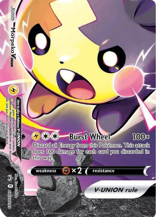 Morpeko V-Union - SWSH289 - SWSH: Sword & Shield Promo Cards