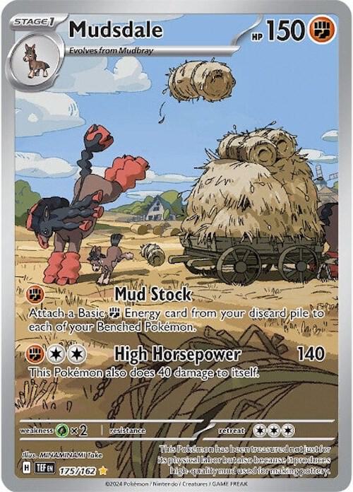 Mudsdale 175 - Temporal Forces Art Rare Pokémon kaart kopen - Elite TCG Shop