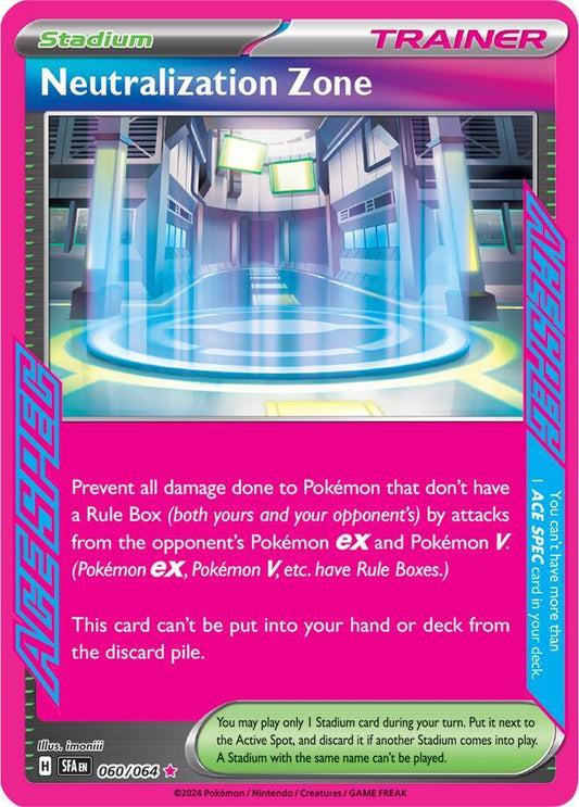 Neutralization Zone ACE 060 Shrouded Fables Pokémon kaart kopen - Elite TCG Shop