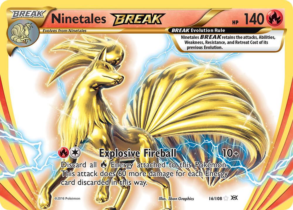 Ninetales BREAK 16 - XY - Evolutions Pokémon kaart kopen - Elite TCG Shop