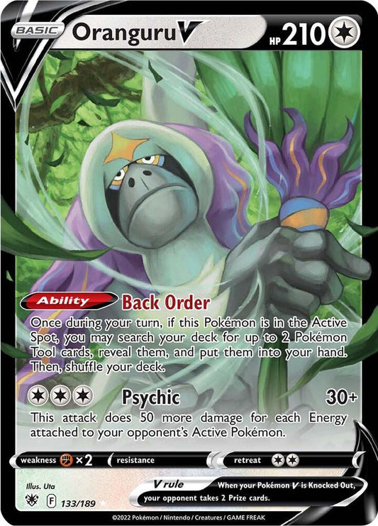Oranguru V 133 - Astral Radiance Pokémon kaart kopen - Elite TCG Shop