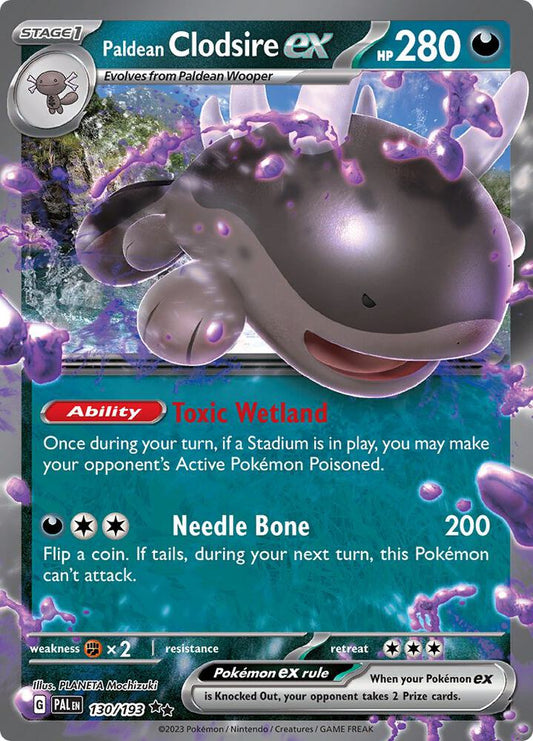 Paldean Clodsire EX 059 - Paldea Evolved Pokémon kaart kopen - Elite TCG Shop