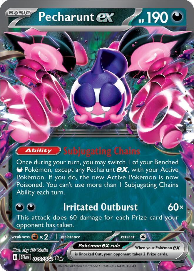 Pecharunt EX 039 - Shrouded Fables Pokémon kaart kopen - Elite TCG Shop