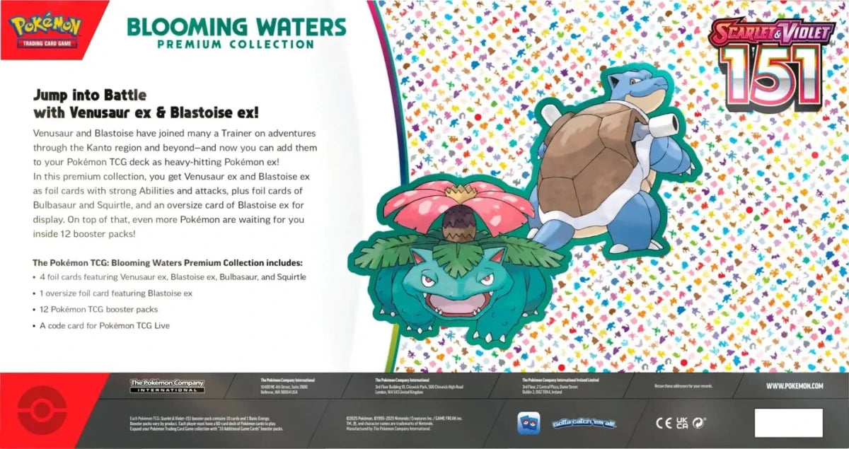 Pokemon Blooming Waters Premium Collection Box Pokémon kaart kopen - Elite TCG Shop