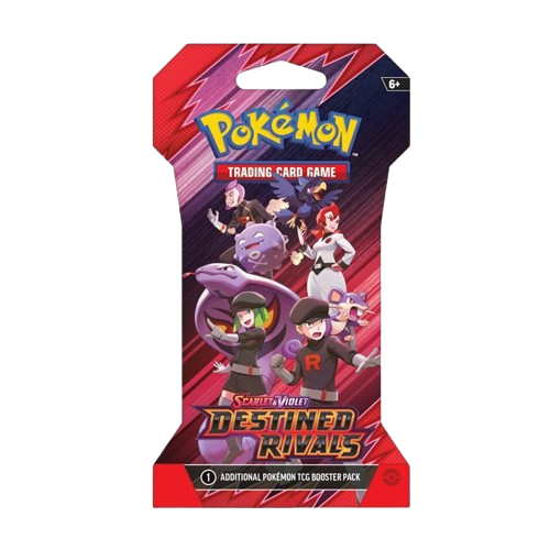 Pokemon Destined Rivals: Sleeved Booster Pack Pokémon kaart kopen - Elite TCG Shop