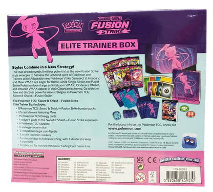 Pokemon Fusion Strike Elite Trainer Box Pokémon kaart kopen - Elite TCG Shop