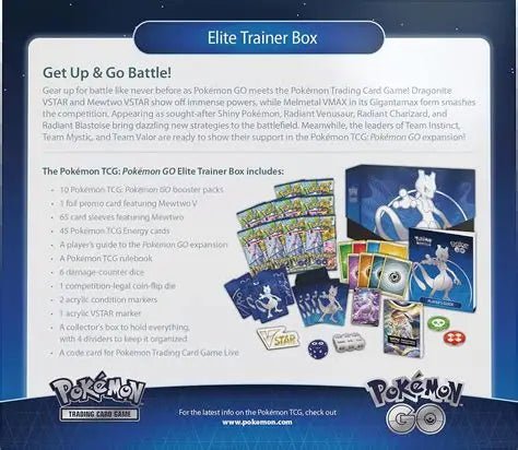 Pokemon Go Elite Trainer Box Pokémon kaart kopen - Elite TCG Shop