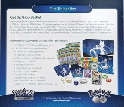 Pokemon Go Elite Trainer Box Pokémon kaart kopen - Elite TCG Shop