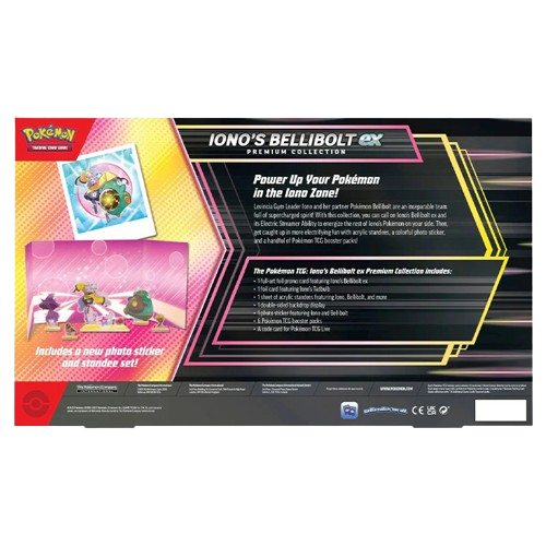 Pokemon Iono's Bellibolt ex PremiumCollection Box Pokémon kaart kopen - Elite TCG Shop