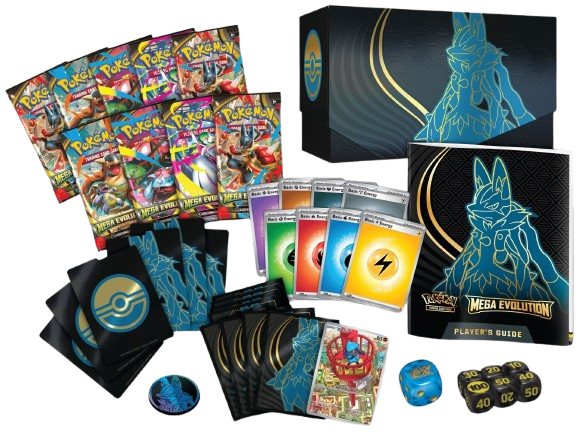 Pokemon Mega Evolution Elite Trainer Box (Mega Lucario) Pokémon kaart kopen - Elite TCG Shop