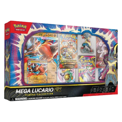 Pokemon Mega Lucario ex Figure Collection Box
