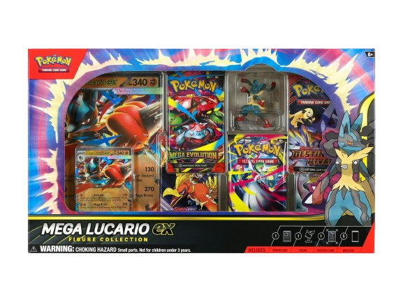 Pokemon Mega Lucario ex Figure Collection Box Pokémon kaart kopen - Elite TCG Shop