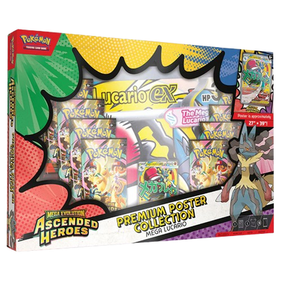 Pokemon Mega Lucario Premium Poster Collection Box