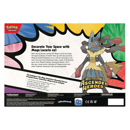 Pokemon Mega Lucario Premium Poster Collection Box Pokémon kaart kopen - Elite TCG Shop