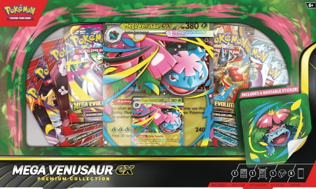 Pokemon Mega Venusaur ex Premium Collection Box Pokémon kaart kopen - Elite TCG Shop