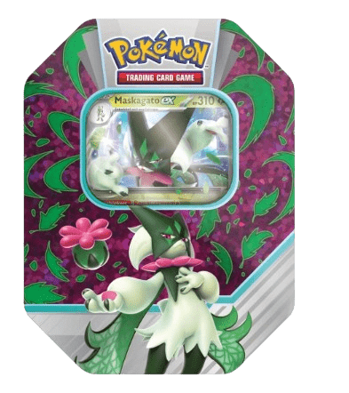 Pokémon Meowscarada EX Tin | Paldea Partners 2023 | Booster Packs + Promo Card Pokémon kaart kopen - Elite TCG Shop