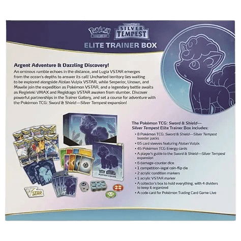 Pokemon Silver Tempest Elite Trainer Box Pokémon kaart kopen - Elite TCG Shop