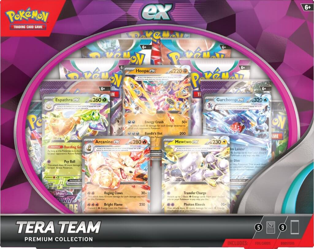Pokemon Tera Team ex Premium Collection Box Pokémon kaart kopen - Elite TCG Shop