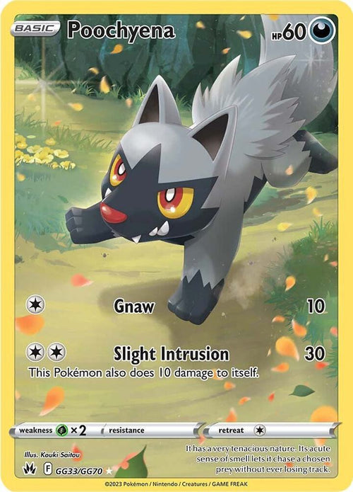 Poochyena GG33/GG70 - Crown Zenith Pokémon kaart kopen - Elite TCG Shop