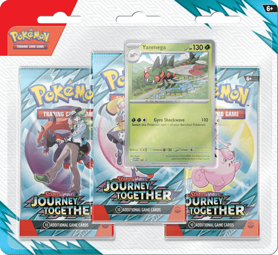 PoPokemon Journey Together 3 pack Blister