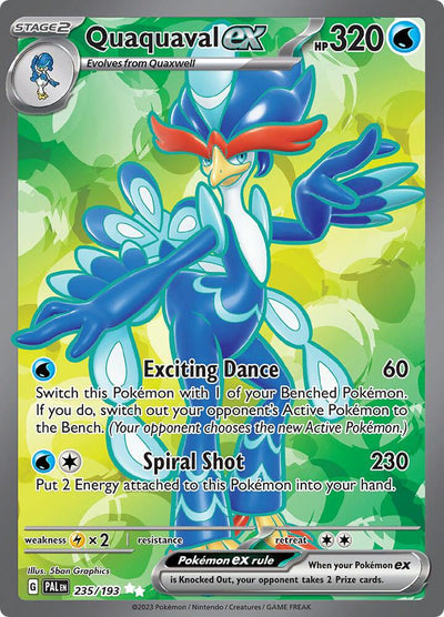 Quaquaval EX 235/193 - SV02 Paldea Evolved